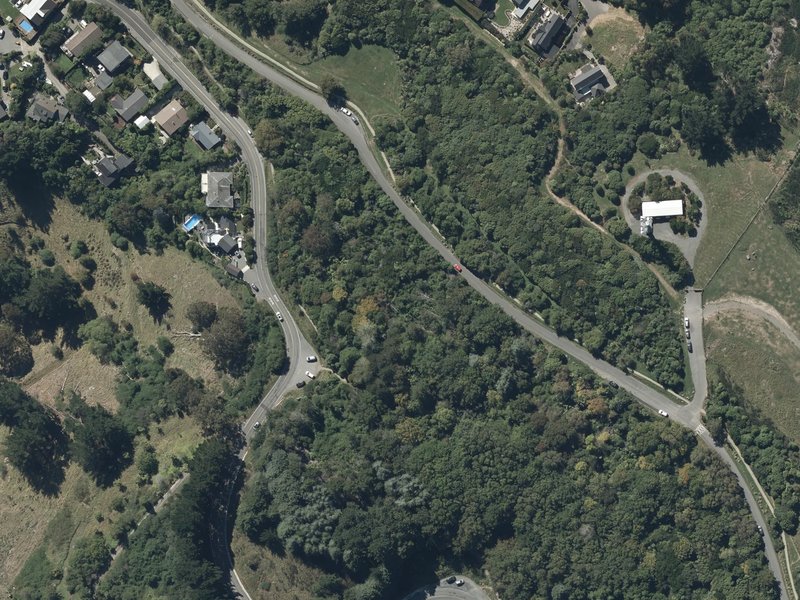 aerial view of Elizabeth Park and the ground around it