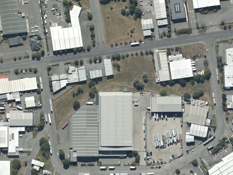 aerial view of Waterloo Reserve No. 2 and the ground around it
