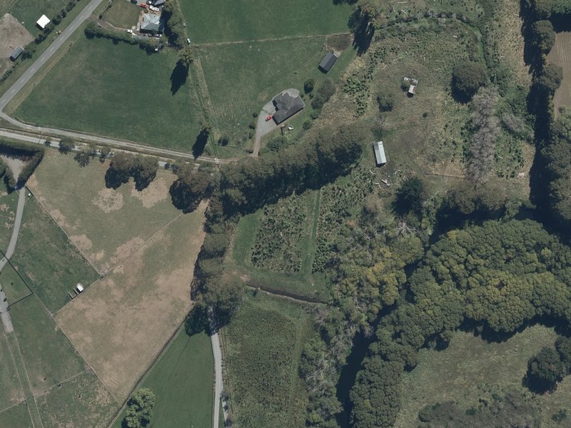 aerial view of Styx Loop Conservation Park and the ground around it