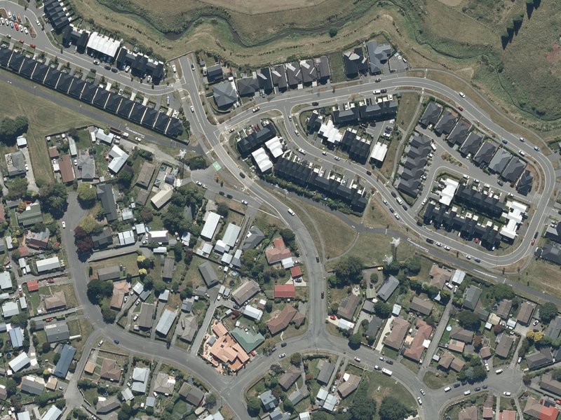 aerial view of Zenith Reserve and the ground around it