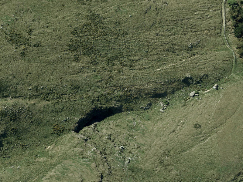 aerial view of Castle Rock Reserve and the ground around it