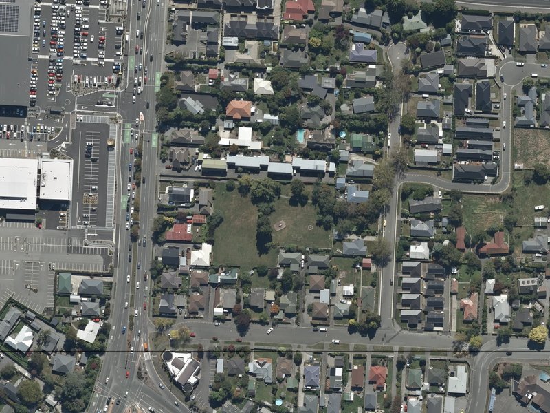 aerial view of Ramore Reserve and the ground around it