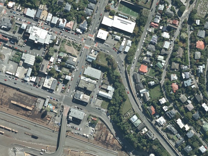 aerial view of Baden Norris Reserve and the ground around it