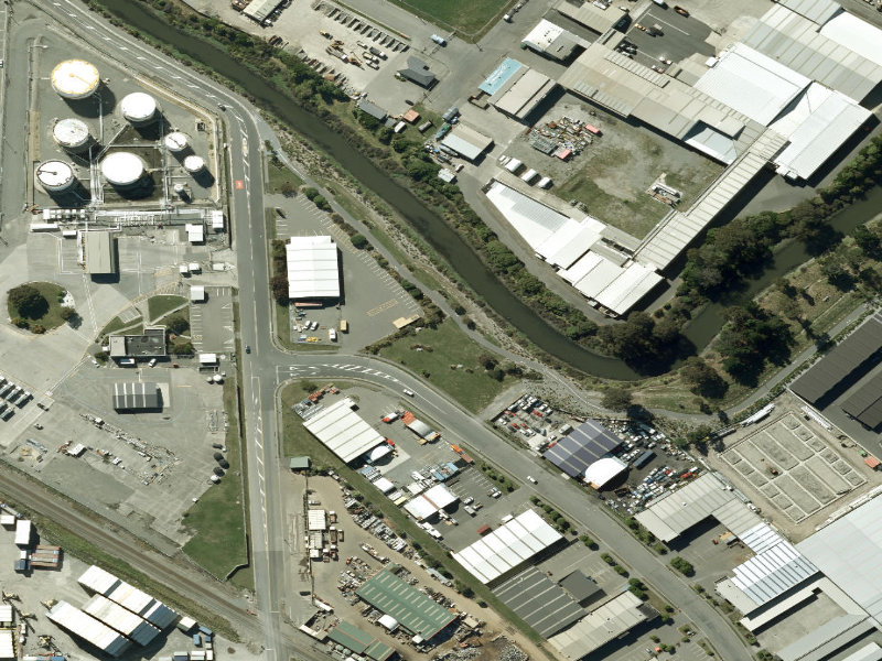 aerial view of Kennaway Reserve and the ground around it