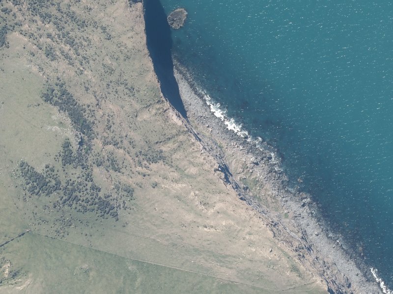 aerial view of Jacobs Ladder and the ground around it