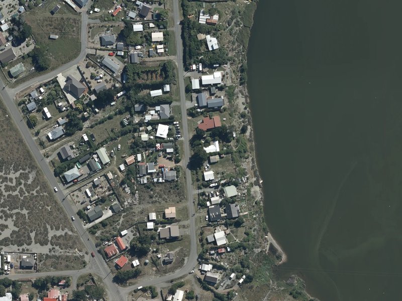 aerial view of Te Mata Hāpuka and the ground around it