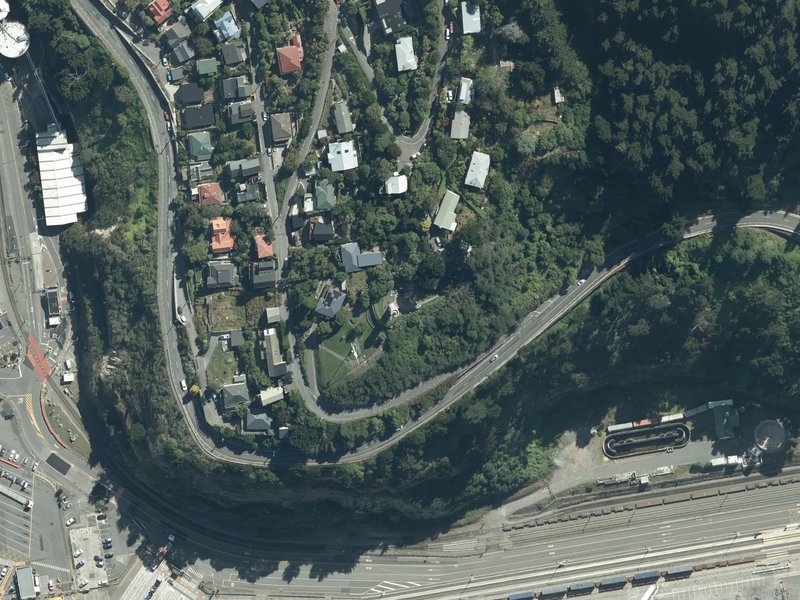 aerial view of Timeball-Keepers Foundations and the ground around it