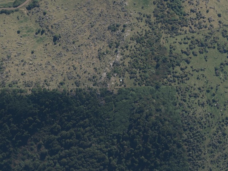 aerial view of Lavericks and the ground around it