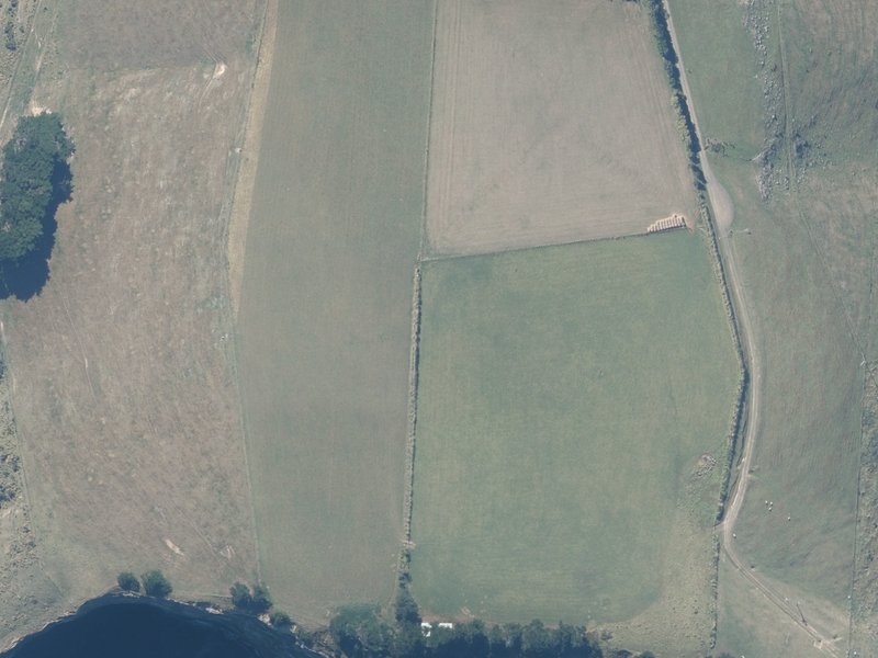 aerial view of North Head and the ground around it