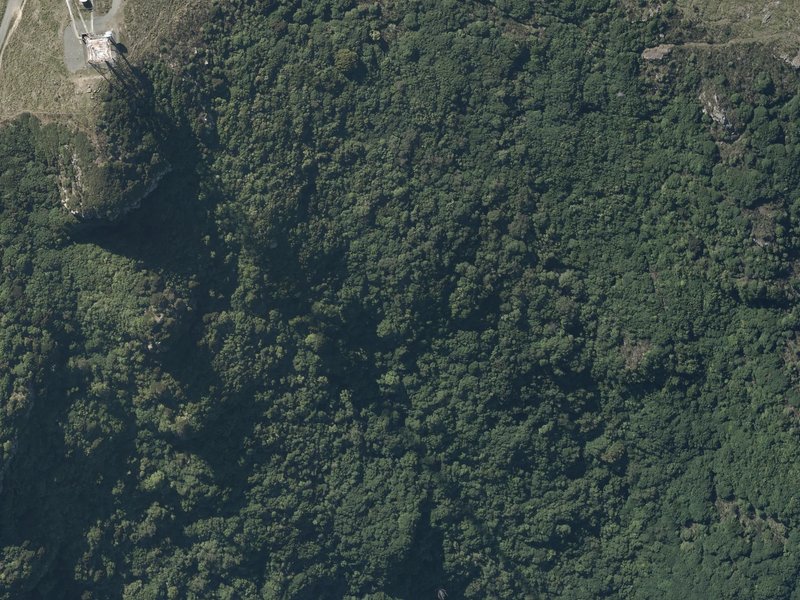 aerial view of seat and the ground around it