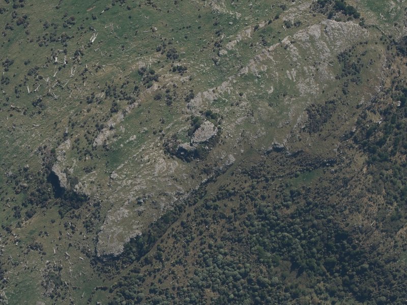 aerial view of View Hill and the ground around it