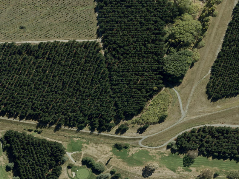 aerial view of Adventure Mountain Bike and the ground around it