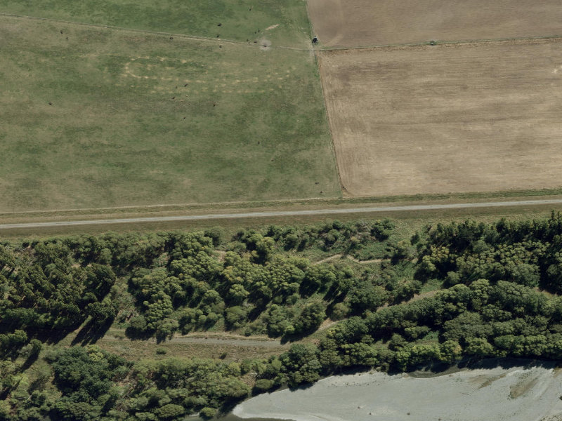 aerial view of Horse Trail and the ground around it