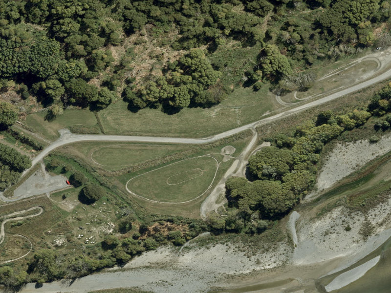 aerial view of Adventure Trailbike and the ground around it
