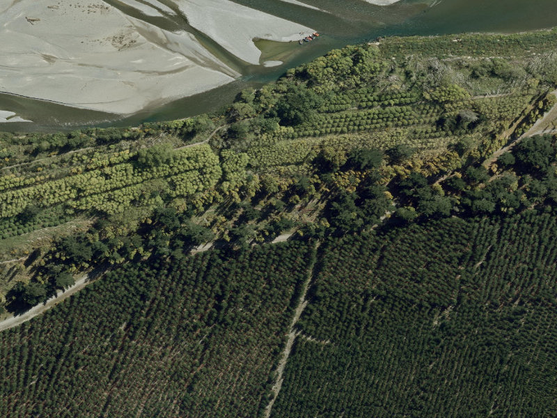 aerial view of Adventure Trailbike and the ground around it