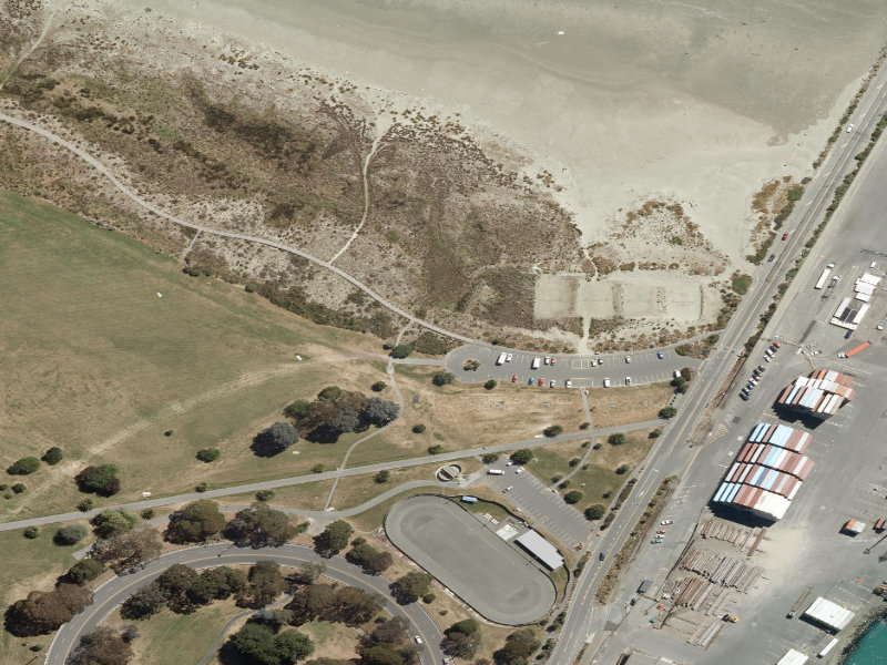 aerial view of Marine Parade - Boardwalk and the ground around it