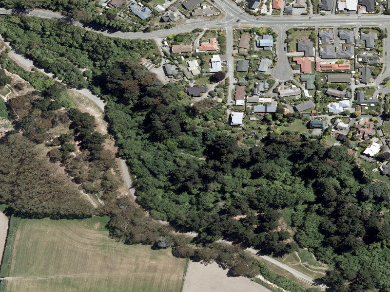 aerial view of By Pass and the ground around it