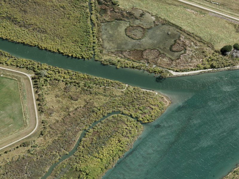 aerial view of Combined Mtb And Walk and the ground around it