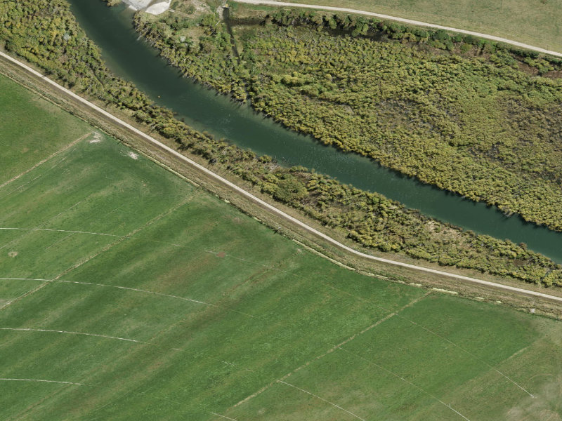 aerial view of Combined Mtb And Walk and the ground around it
