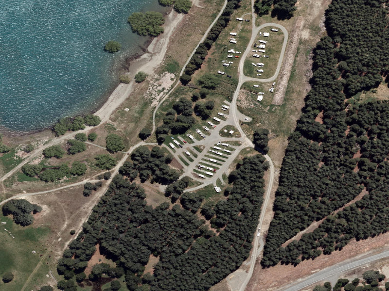 aerial view of Combined Mtb And Walk and the ground around it