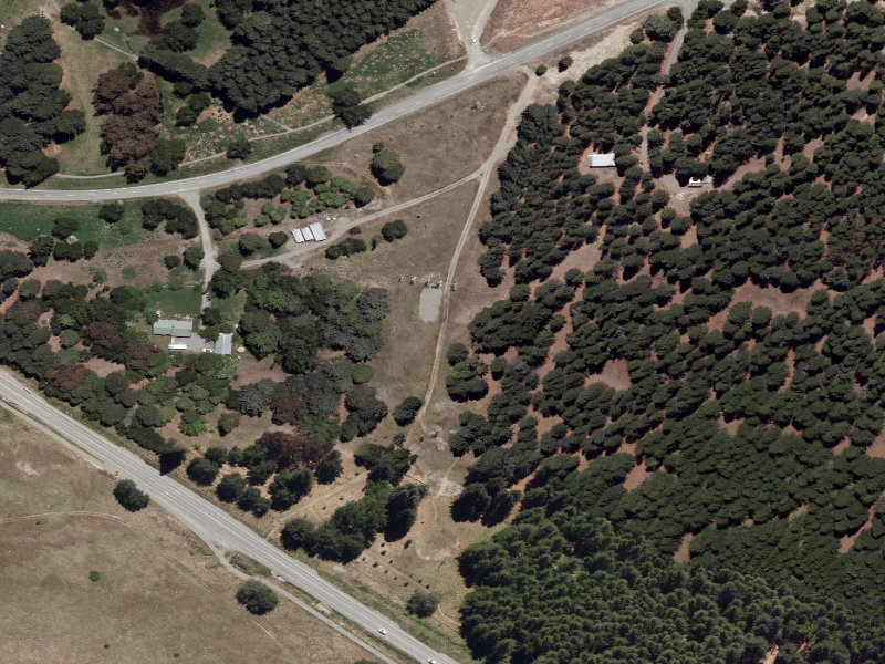 aerial view of Combined Mtb And Walk and the ground around it