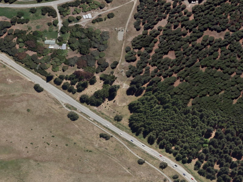 aerial view of Combined Mtb And Walk and the ground around it
