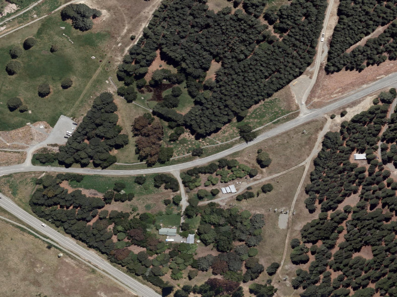aerial view of Combined Mtb And Walk and the ground around it