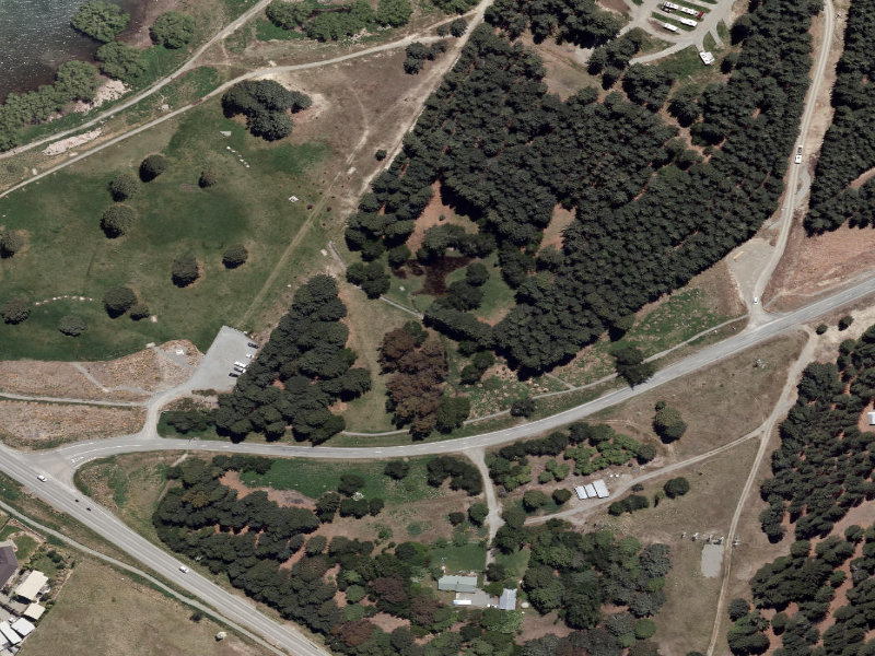 aerial view of Combined Mtb And Walk and the ground around it