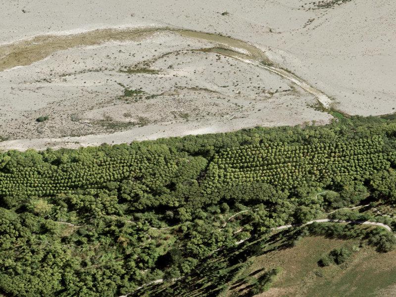 aerial view of Combined Mtb And Walk and the ground around it