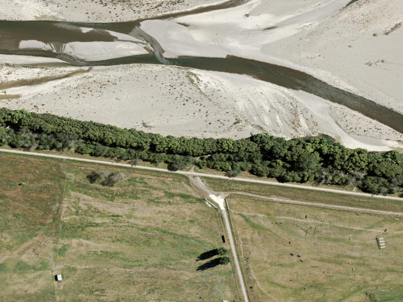 aerial view of Combined Mtb And Walk and the ground around it
