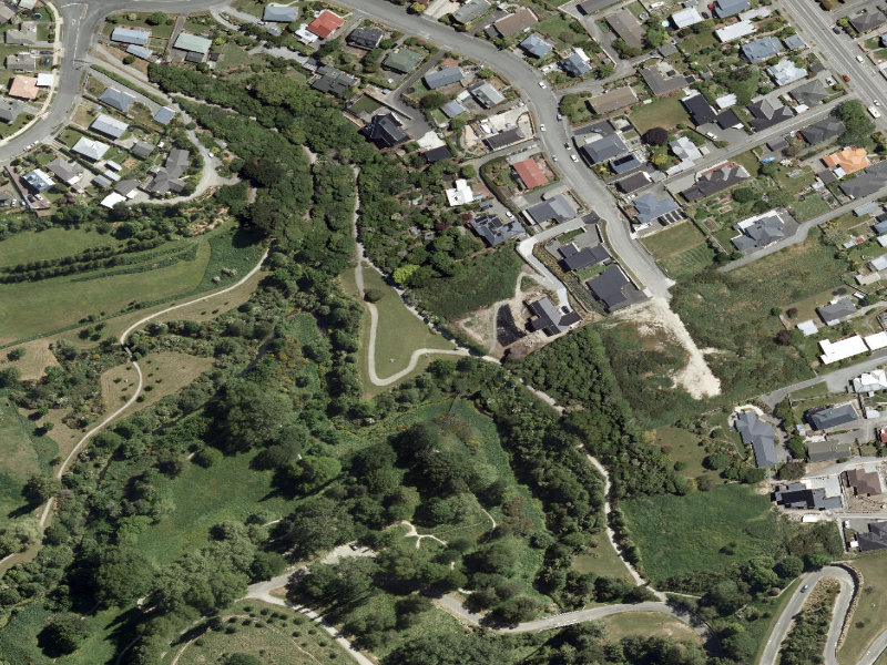 aerial view of East Curcuit and the ground around it