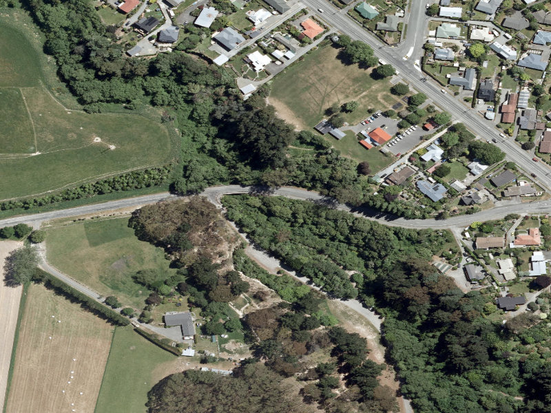 aerial view of By Pass and the ground around it