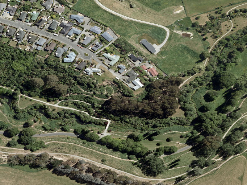 aerial view of Centennial Park Access Routes and the ground around it