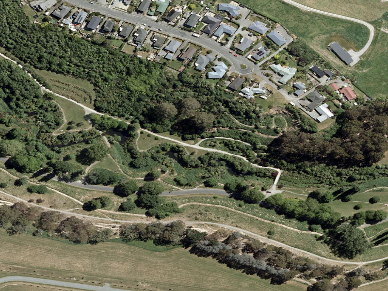 aerial view of East Curcuit and the ground around it