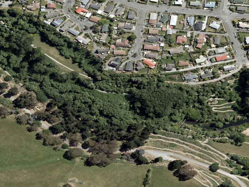 aerial view of West Curcuit and the ground around it