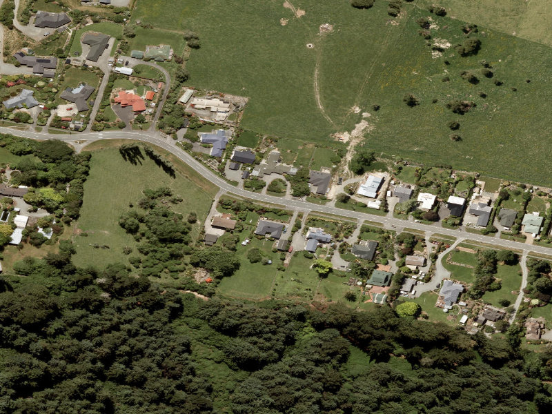 aerial view of Pye Road Footpath and the ground around it