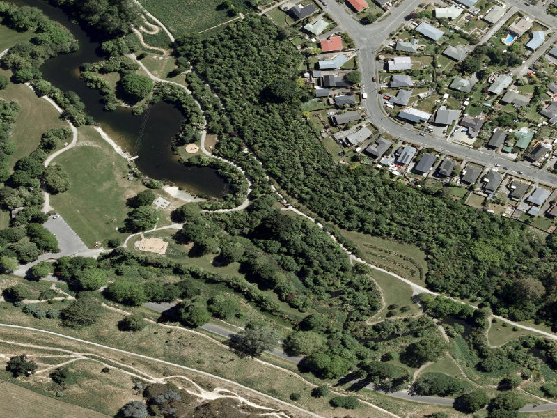 aerial view of East Curcuit and the ground around it