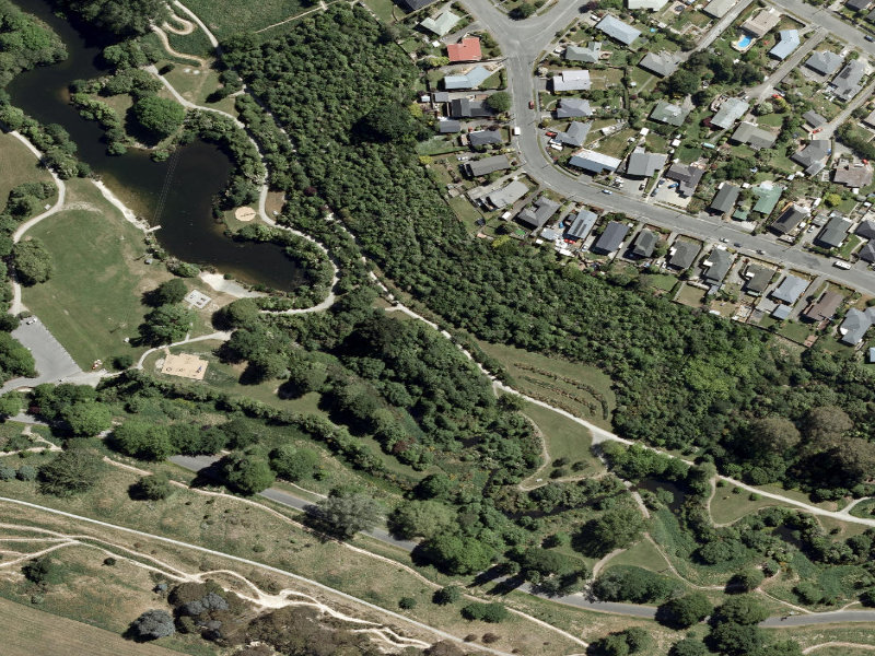 aerial view of East Curcuit and the ground around it