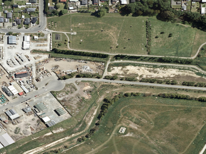 aerial view of Road To Crow's Nest and the ground around it