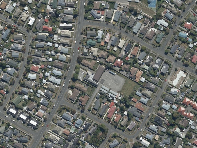 aerial view of St Gregory's Catholic Church - Bishopdale and the ground around it