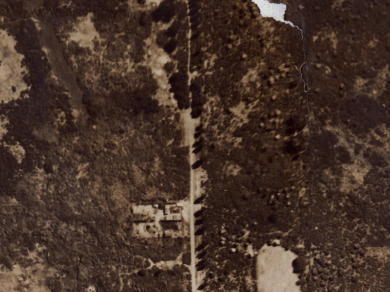 444 Bower Avenue from the air, 1925-1929