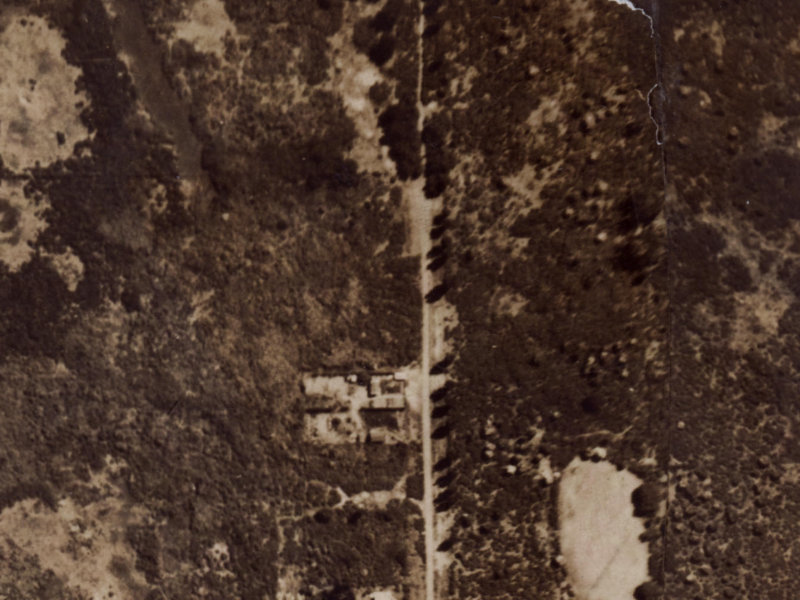 429 Bower Avenue from the air, 1925-1929
