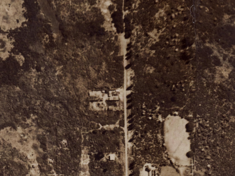 423 Bower Avenue from the air, 1925-1929