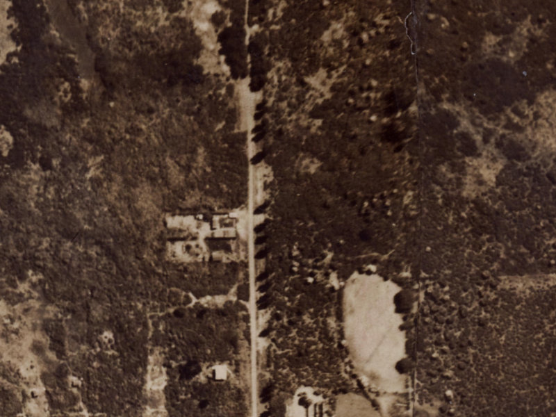 1 Florance Place from the air, 1925-1929