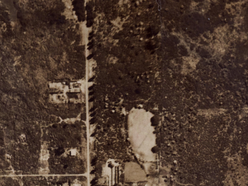 Florance Place from the air, 1925-1929