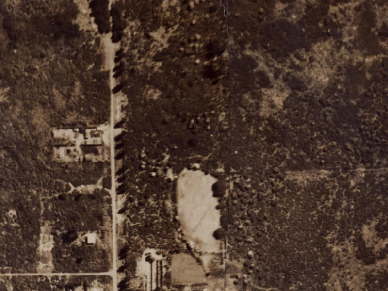 11 Florance Place from the air, 1925-1929