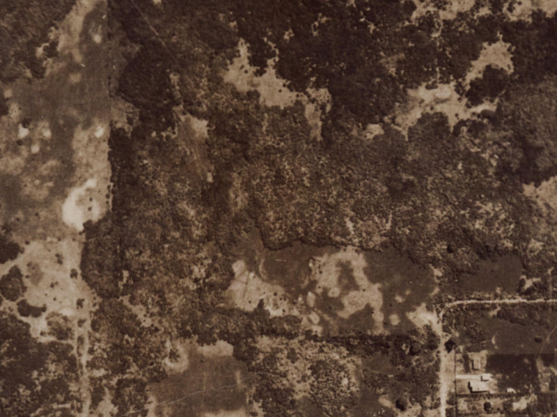 16a Beauford Place from the air, 1925-1929