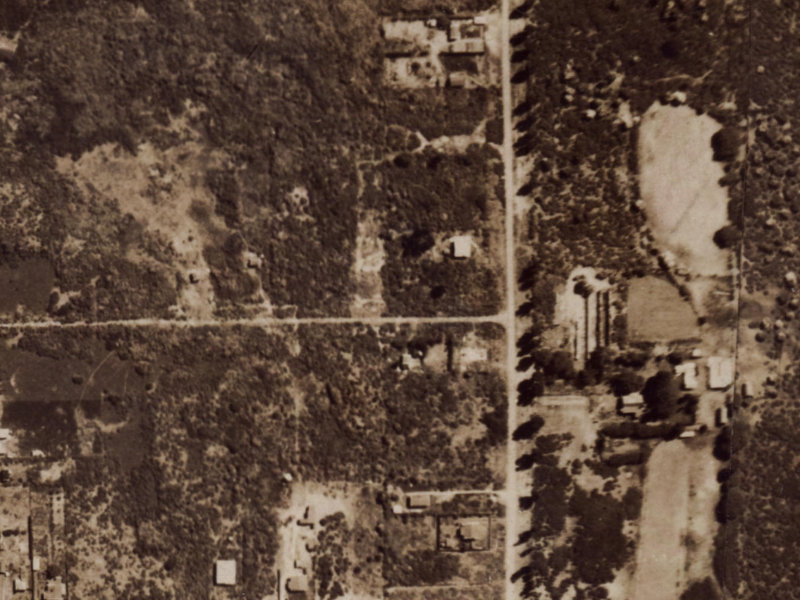 33 Sylvia Street from the air, 1925-1929