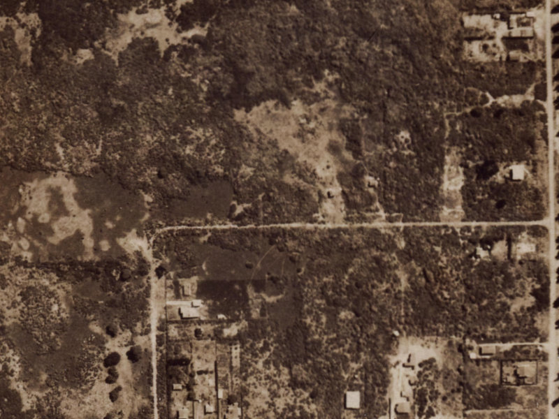 409 Bower Avenue from the air, 1925-1929
