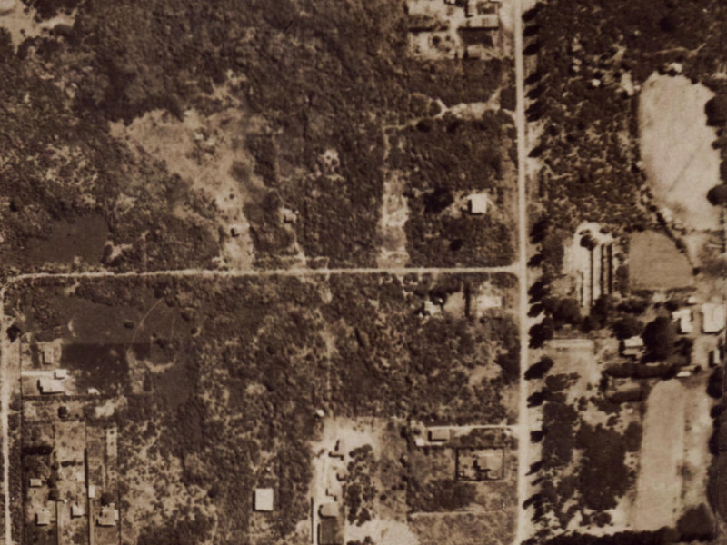 26A Sylvia Street from the air, 1925-1929